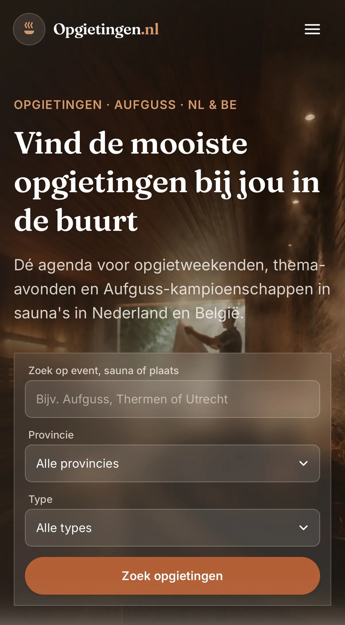 Opgietingen.nl op mobiel